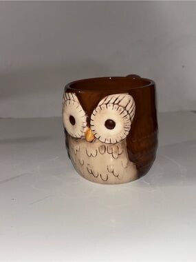 Brown Owl Ceramic Planter/Pencil Holder